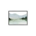 Picture of Watercolour Mountain  _GroupedProduct_Rectangle_Landscape_Canvas_Framed_
