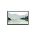 Picture of Watercolour Mountain  _GroupedProduct_Rectangle_Landscape_Canvas_Framed_