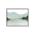 Picture of Watercolour Mountain  _GroupedProduct_Rectangle_Landscape_Canvas_Framed_