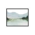 Picture of Watercolour Mountain  _GroupedProduct_Rectangle_Landscape_Canvas_Framed_