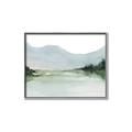 Picture of Watercolour Mountain  _GroupedProduct_Rectangle_Landscape_Canvas_Framed_