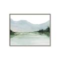 Picture of Watercolour Mountain  _GroupedProduct_Rectangle_Landscape_Canvas_Framed_