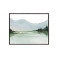 Picture of Watercolour Mountain  _GroupedProduct_Rectangle_Landscape_Canvas_Framed_