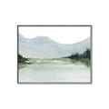 Picture of Watercolour Mountain  _GroupedProduct_Rectangle_Landscape_Canvas_Framed_
