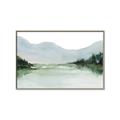 Picture of Watercolour Mountain  _GroupedProduct_Rectangle_Landscape_Canvas_Framed_