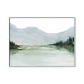 Picture of Watercolour Mountain  _GroupedProduct_Rectangle_Landscape_Canvas_Framed_