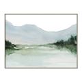 Picture of Watercolour Mountain  _GroupedProduct_Rectangle_Landscape_Canvas_Framed_