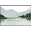 Picture of Watercolour Mountain  _GroupedProduct_Rectangle_Landscape_Canvas_Framed_