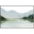 Picture of Watercolour Mountain  _GroupedProduct_Rectangle_Landscape_Canvas_Framed_