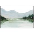 Picture of Watercolour Mountain  _GroupedProduct_Rectangle_Landscape_Canvas_Framed_