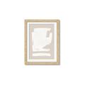 Picture of Cream Dabs I _GroupedProduct_Rectangle_Portrait_Framed_Matted_