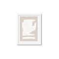 Picture of Cream Dabs I _GroupedProduct_Rectangle_Portrait_Framed_Matted_