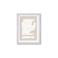 Picture of Cream Dabs I _GroupedProduct_Rectangle_Portrait_Framed_Matted_