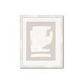 Picture of Cream Dabs I _GroupedProduct_Rectangle_Portrait_Framed_Matted_