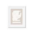 Picture of Cream Dabs I _GroupedProduct_Rectangle_Portrait_Framed_Matted_