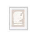 Picture of Cream Dabs I _GroupedProduct_Rectangle_Portrait_Framed_Matted_