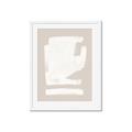 Picture of Cream Dabs I _GroupedProduct_Rectangle_Portrait_Framed_Matted_