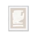 Picture of Cream Dabs I _GroupedProduct_Rectangle_Portrait_Framed_Matted_