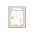 Picture of Cream Dabs II _GroupedProduct_Rectangle_Portrait_Framed_Matted_