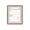 Picture of Cream Dabs II _GroupedProduct_Rectangle_Portrait_Framed_Matted_