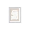 Picture of Cream Dabs II _GroupedProduct_Rectangle_Portrait_Framed_Matted_