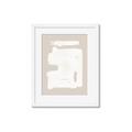 Picture of Cream Dabs II _GroupedProduct_Rectangle_Portrait_Framed_Matted_
