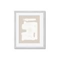 Picture of Cream Dabs II _GroupedProduct_Rectangle_Portrait_Framed_Matted_