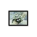 Picture of White Florals _GroupedProduct_Rectangle_Landscape_Framed_Matted_