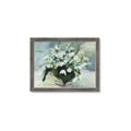 Picture of White Florals _GroupedProduct_Rectangle_Landscape_Framed_Matted_