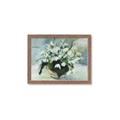 Picture of White Florals _GroupedProduct_Rectangle_Landscape_Framed_Matted_