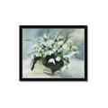 Picture of White Florals _GroupedProduct_Rectangle_Landscape_Framed_Matted_