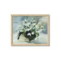 Picture of White Florals _GroupedProduct_Rectangle_Landscape_Framed_Matted_