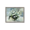 Picture of White Florals _GroupedProduct_Rectangle_Landscape_Framed_Matted_