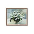 Picture of White Florals _GroupedProduct_Rectangle_Landscape_Framed_Matted_
