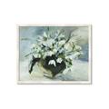 Picture of White Florals _GroupedProduct_Rectangle_Landscape_Framed_Matted_