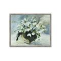 Picture of White Florals _GroupedProduct_Rectangle_Landscape_Framed_Matted_