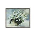 Picture of White Florals _GroupedProduct_Rectangle_Landscape_Framed_Matted_