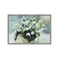 Picture of White Florals _GroupedProduct_Rectangle_Landscape_Framed_Matted_