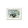 Picture of White Florals _GroupedProduct_Rectangle_Landscape_Framed_Matted_