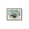 Picture of White Florals _GroupedProduct_Rectangle_Landscape_Framed_Matted_