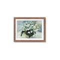 Picture of White Florals _GroupedProduct_Rectangle_Landscape_Framed_Matted_
