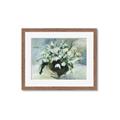 Picture of White Florals _GroupedProduct_Rectangle_Landscape_Framed_Matted_