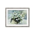 Picture of White Florals _GroupedProduct_Rectangle_Landscape_Framed_Matted_