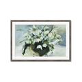 Picture of White Florals _GroupedProduct_Rectangle_Landscape_Framed_Matted_