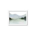 Picture of Watercolour Mountain  _GroupedProduct_Rectangle_Landscape_Framed_Matted_