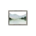 Picture of Watercolour Mountain  _GroupedProduct_Rectangle_Landscape_Framed_Matted_