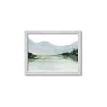 Picture of Watercolour Mountain  _GroupedProduct_Rectangle_Landscape_Framed_Matted_