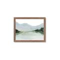 Picture of Watercolour Mountain  _GroupedProduct_Rectangle_Landscape_Framed_Matted_