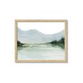 Picture of Watercolour Mountain  _GroupedProduct_Rectangle_Landscape_Framed_Matted_
