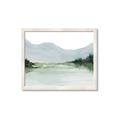 Picture of Watercolour Mountain  _GroupedProduct_Rectangle_Landscape_Framed_Matted_